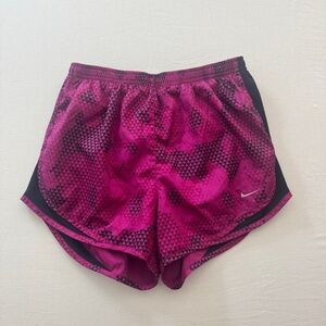 Nike Women's Magenta Athletic Shorts